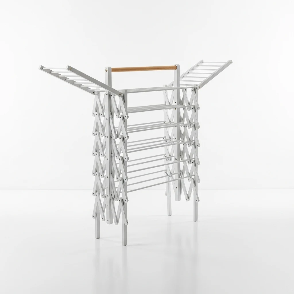 Household Essentials folding drying rack image 2