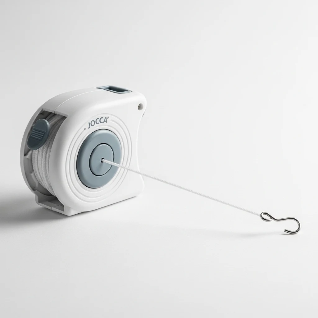 Jocca retractable clothesline reel