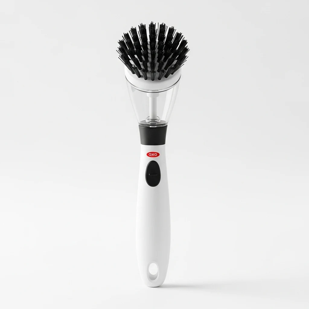 OXO Good Grips soap dispensing brush image 2