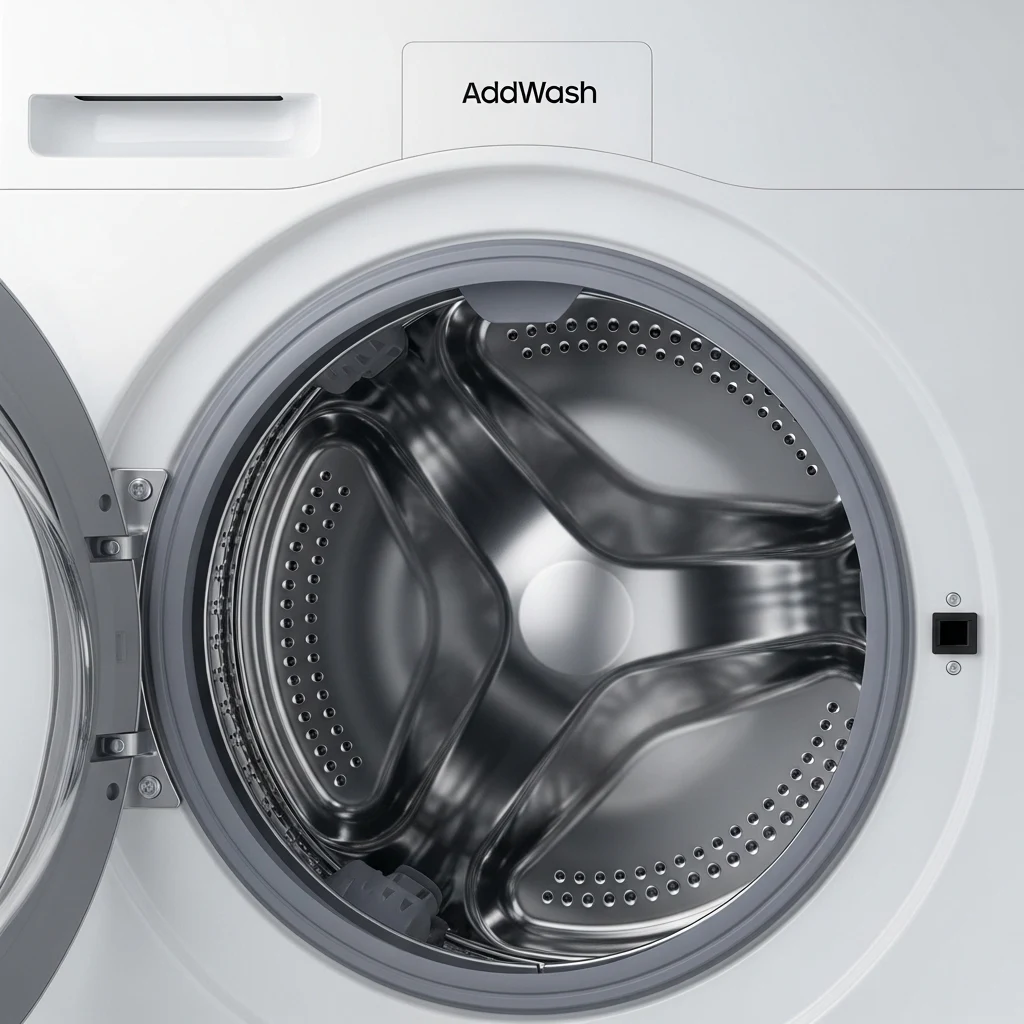 Samsung AddWash front loader drum
