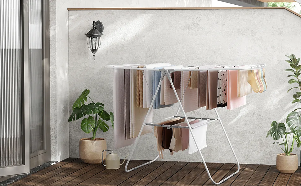 SONGMICS stainless steel drying rack image 2