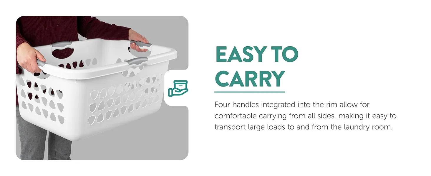 Sterilite ultra laundry basket image 3