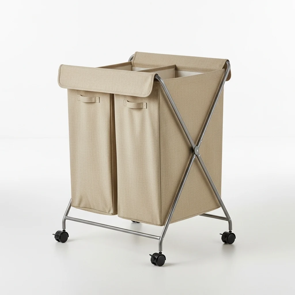 Whitmor double hamper laundry sorter
